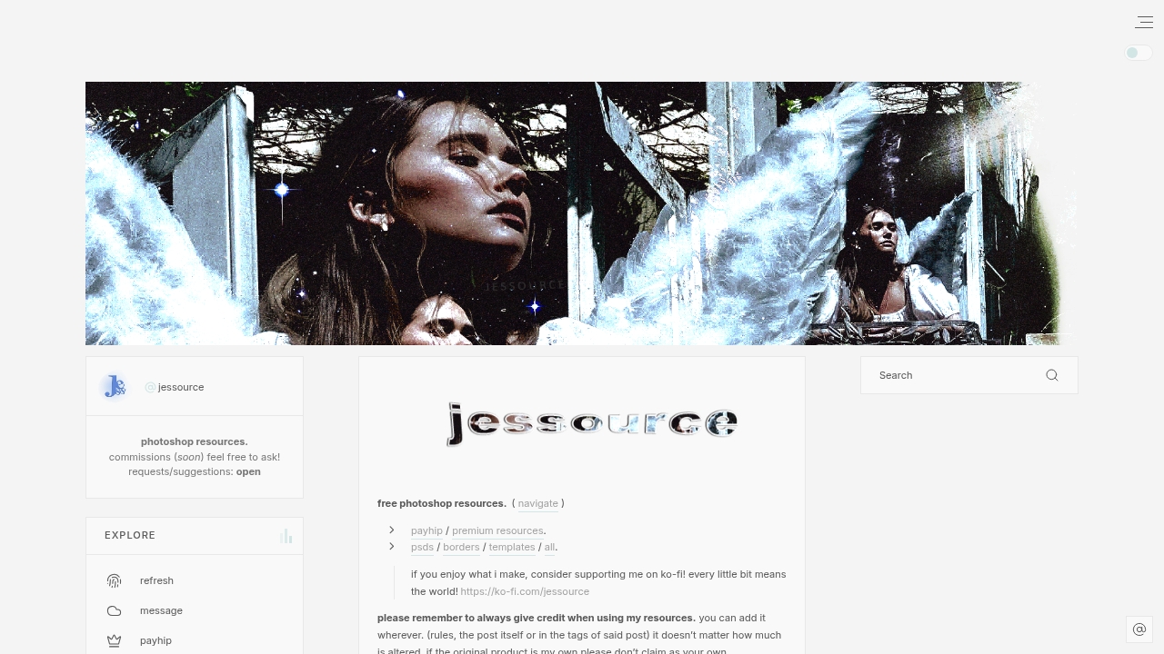 Asuraidart/Jessource - Free RP Templates screenshot