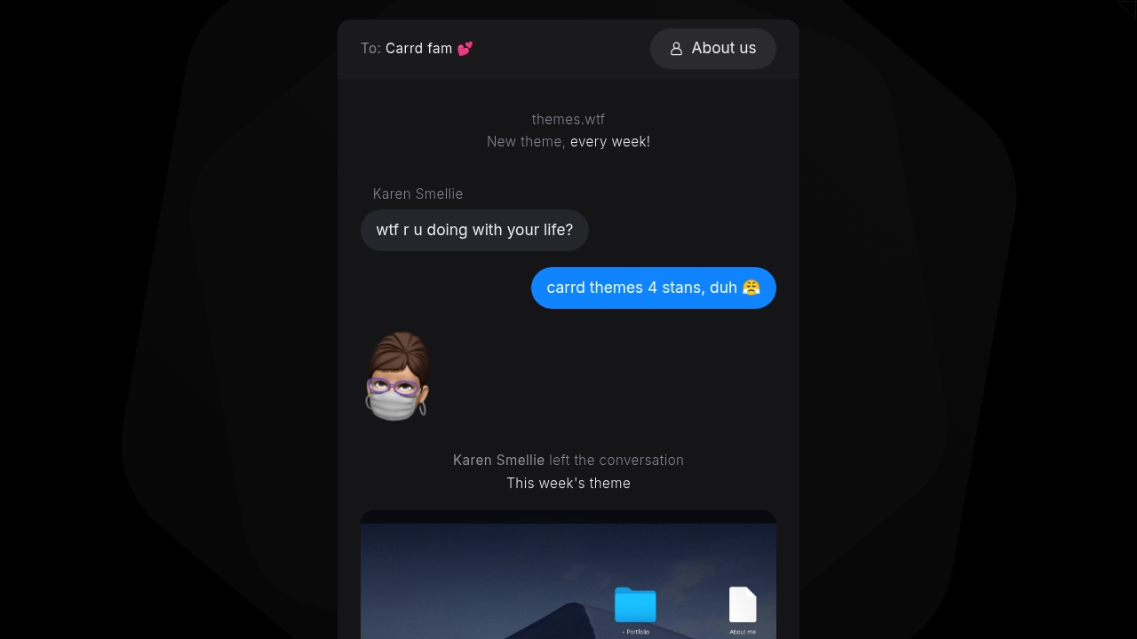 themes.wtf screenshot