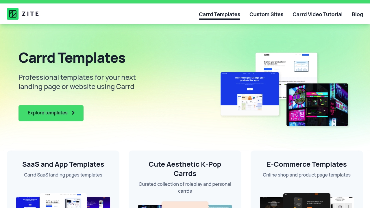 Zite Design screenshot
